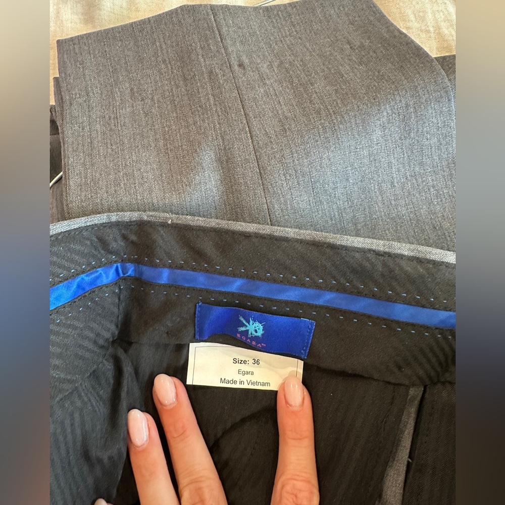 Dress pants, slacks 100% wool - Picture 2 of 3